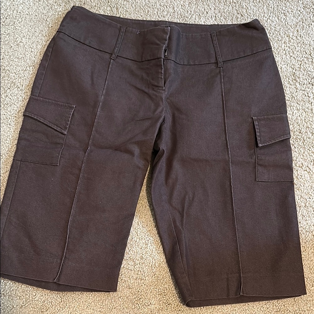 Bisou Bisou Brown Women's Shorts